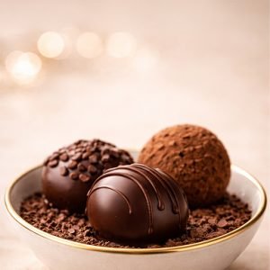 Dark Chocolate Crispy Orange Cream Praline