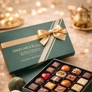 Dark Chocolate Crispy Orange Cream Praline